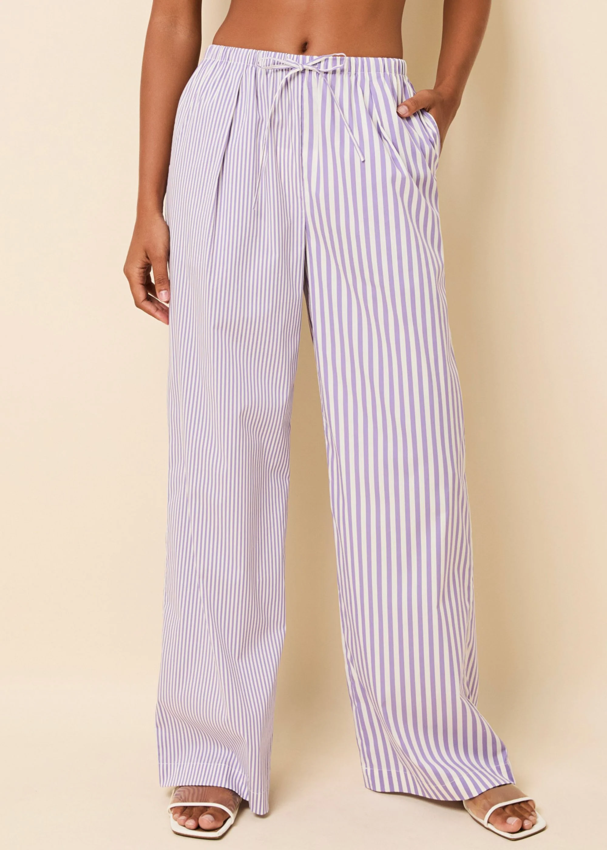 Ashling Pant Ultra Violet Stripe