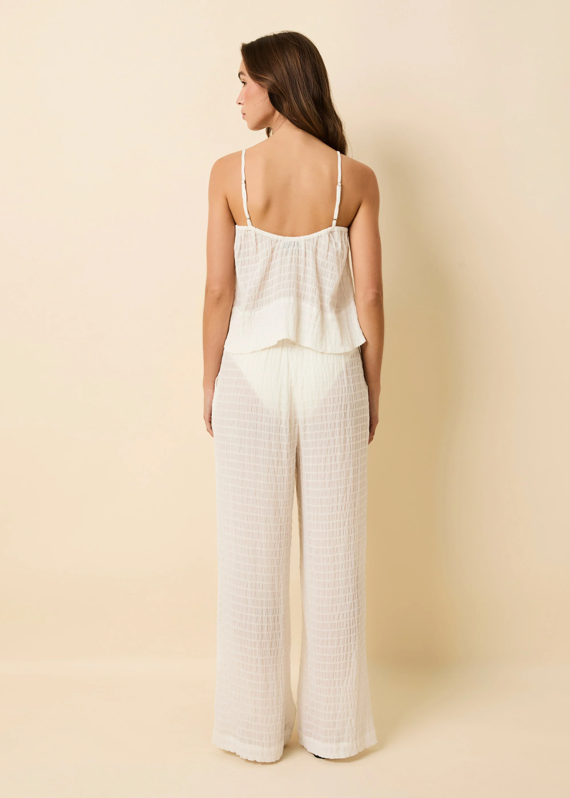 Maayan Top Smocked Optic White - Image 3