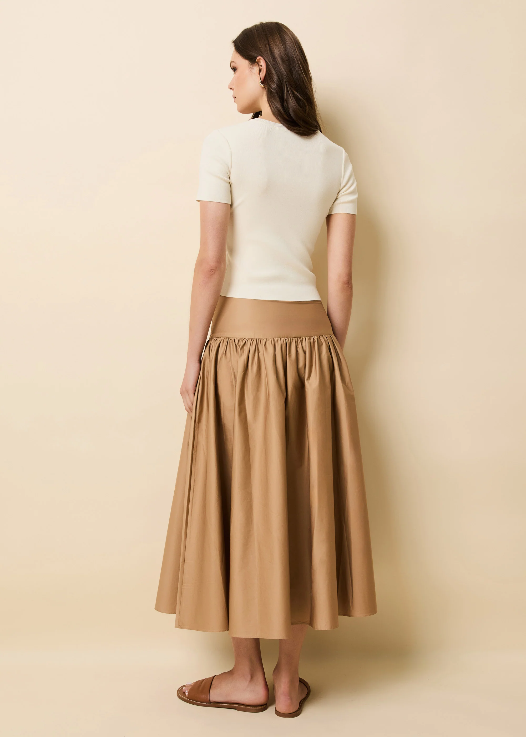 Magnolia Skirt Camel - Image 2