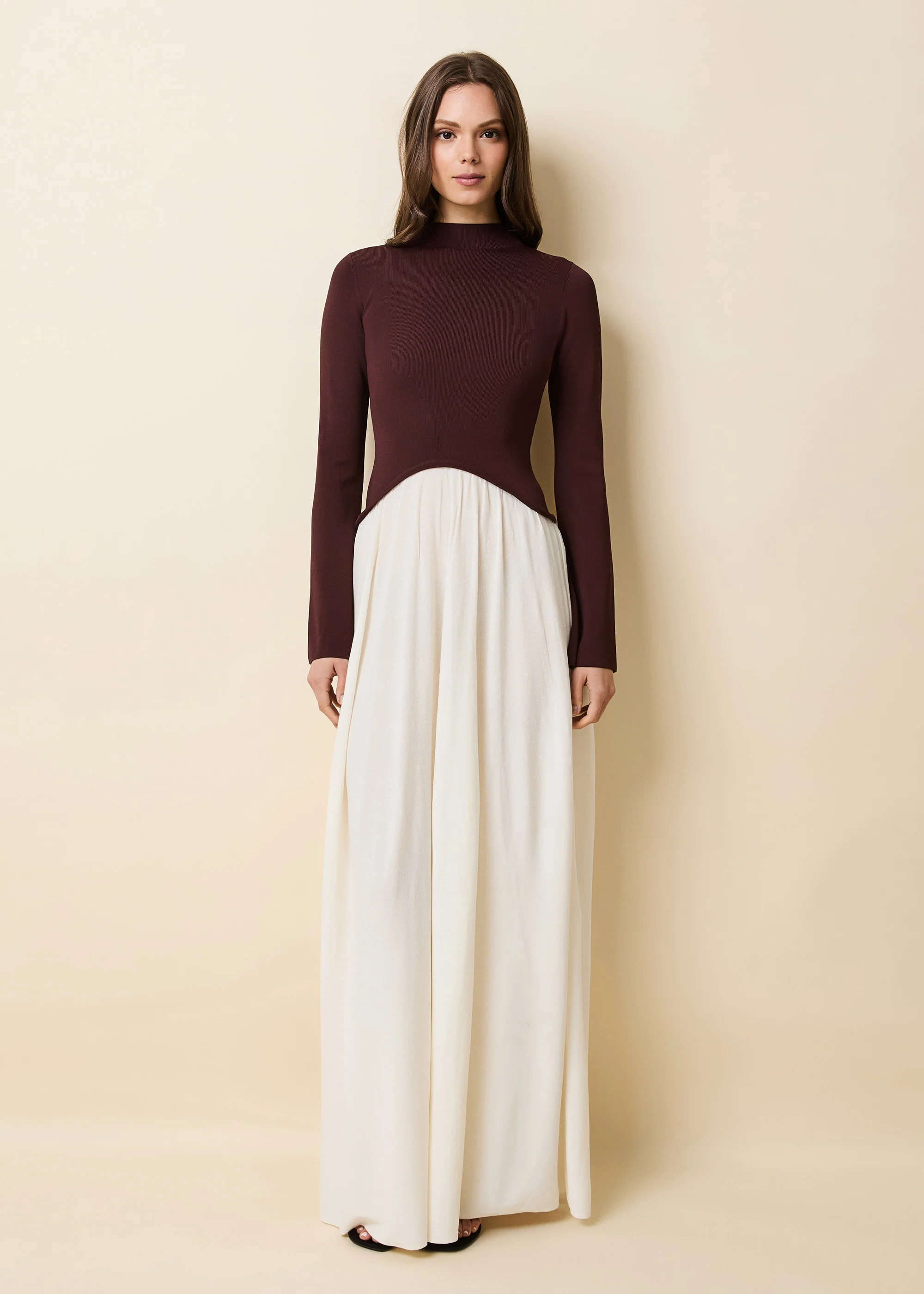 Soglio Dress Raisin Brown / Brule